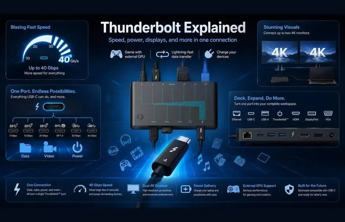 Thunderbolt Technologies + Intel cover artwork